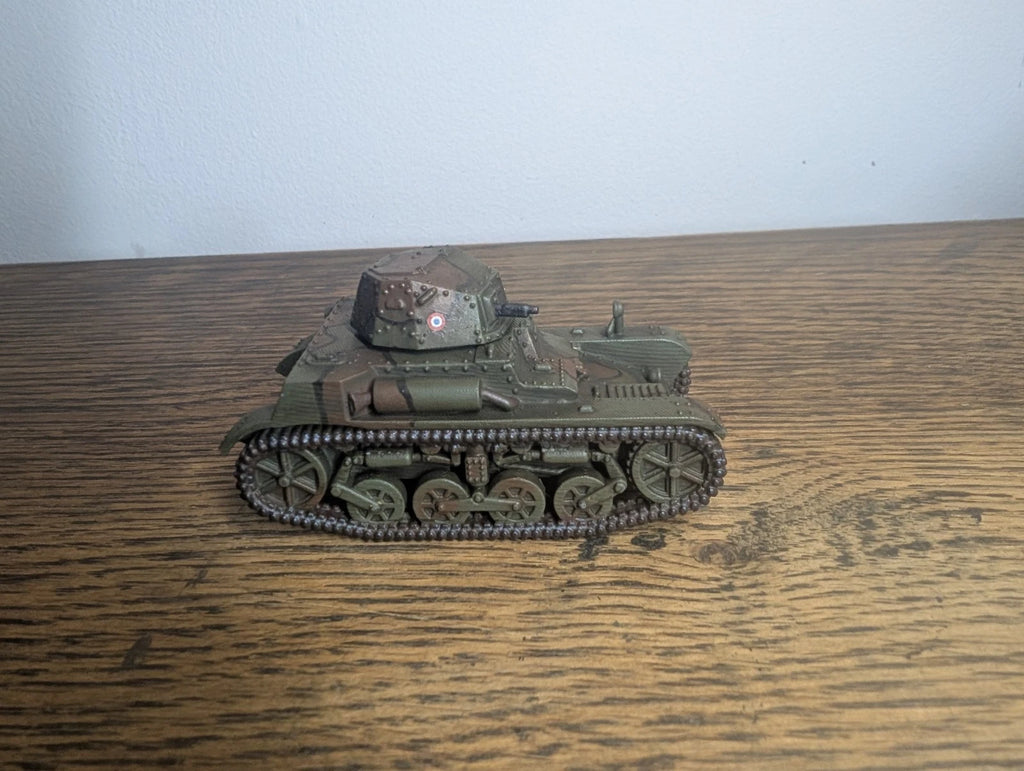 Bolt Action French AMR 33 Light Tank 1/56 28mm Painted Commission