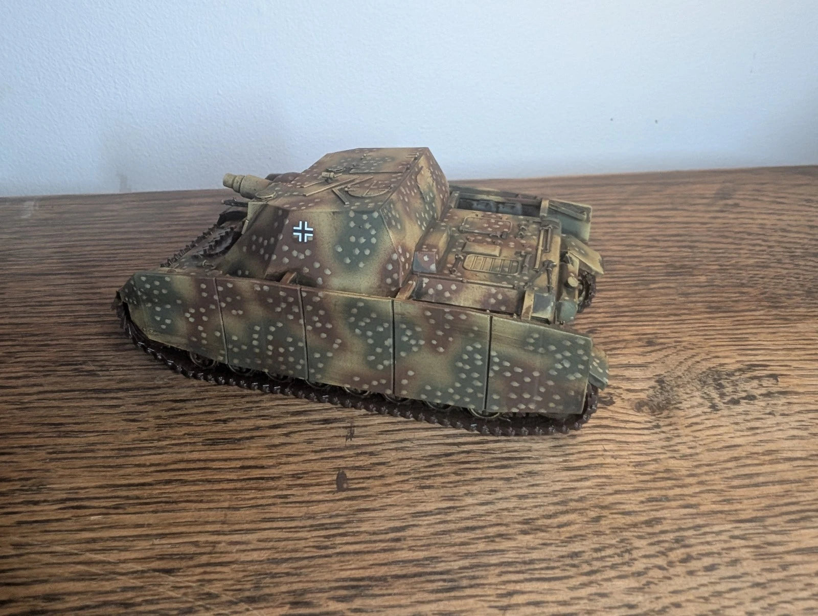 Bolt Action German Brummbar Assault Gun 1/56 28mm Painted