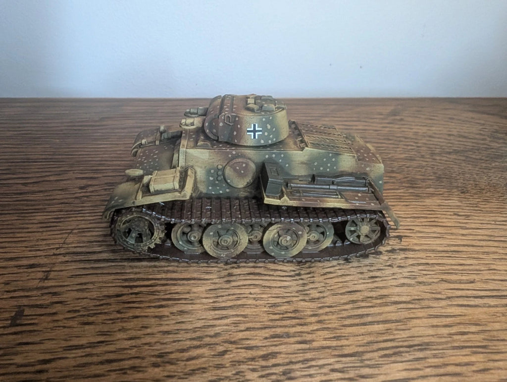 Bolt Action German Panzer 1 Ausf F Painted Commission 1/56 28mm