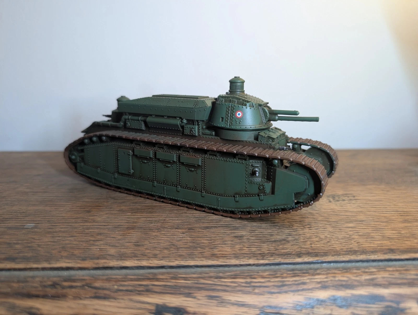 Bolt Action French Char 2C Normandie 28mm 1/56 Commission