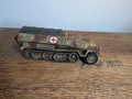 Bolt Action Sdkfz 2518 Ambulance Halftrack 156 28mm Painted Commission