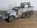 Bolt Action Soviet M16 M17 Lend Lease Halftrack 1/56 28mm Painted Commision
