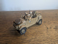 Bolt Action German Afrika Korps DaK Kubelwagen 1/56 28mm Painted Commission