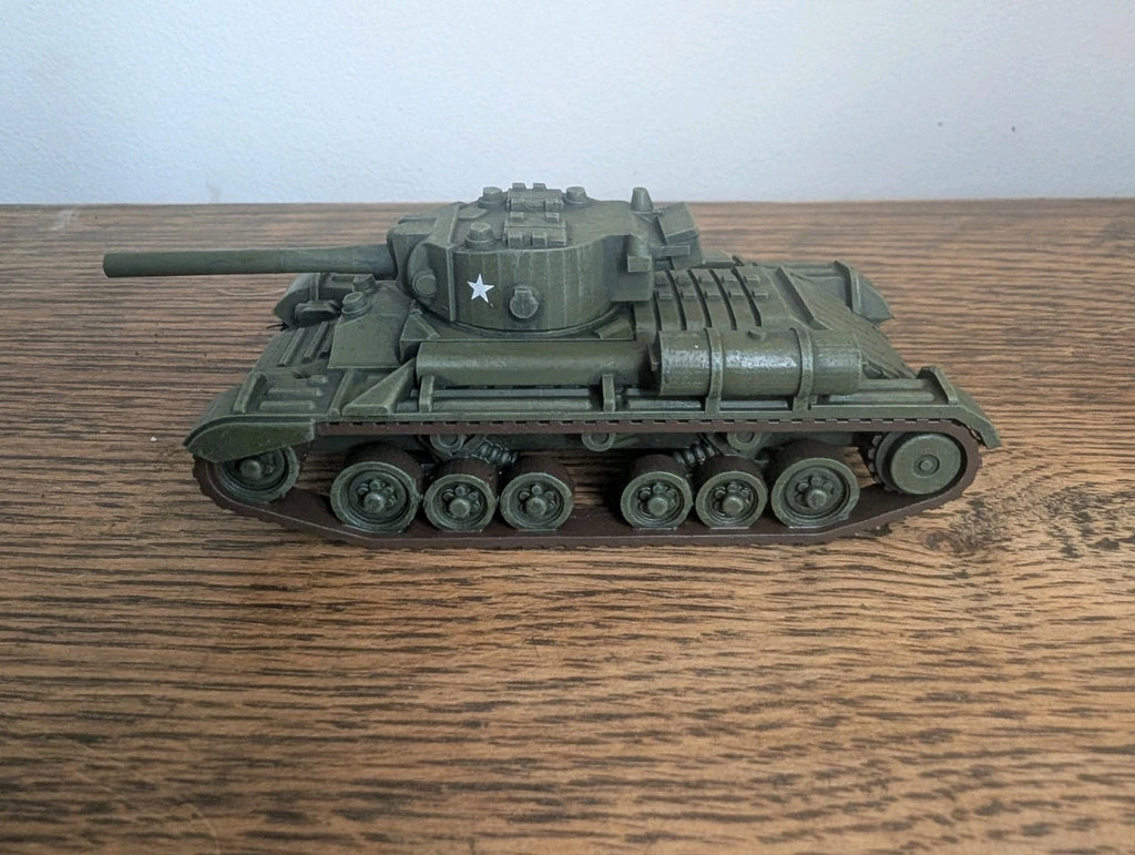 Bolt Action British Valentine Mk8 Tank 1/56 28mm Painted #2