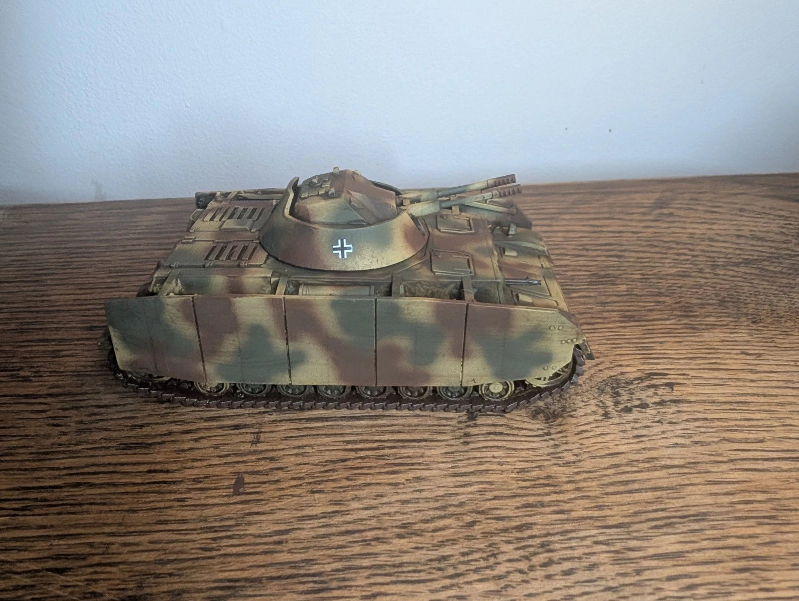 Bolt Action German Kugelblitz Flak Tank 1/56 28mm Painted commision