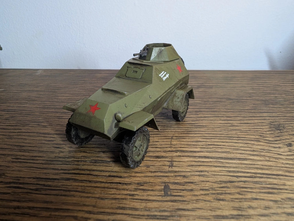Bolt Action Soviet BA-64 Armoured Car 1/56 28mm Painted Commission