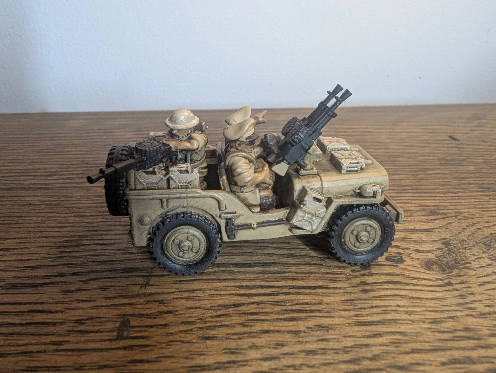 Bolt Action British Africa LRDG Jeep 1/56 28mm Painted Commission
