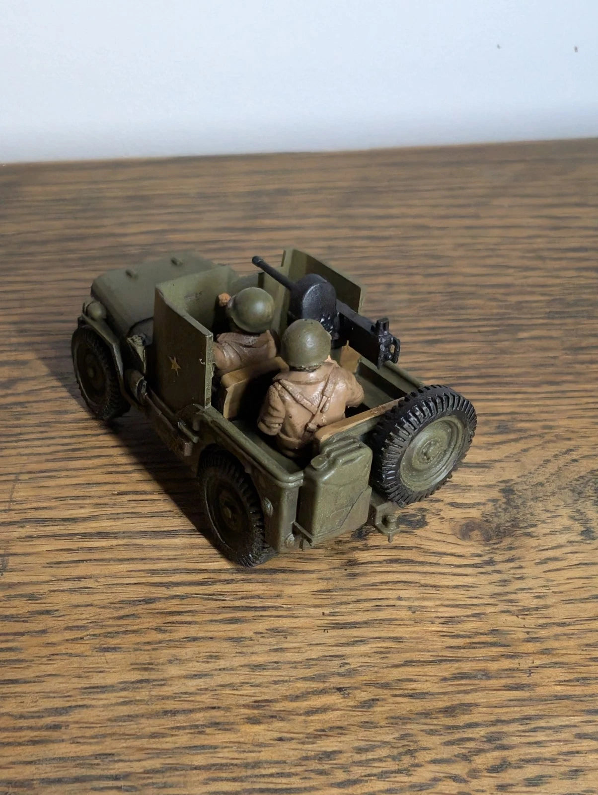 Bolt Action US Armoured Jeep HMG 1/56 28mm Painted Commission