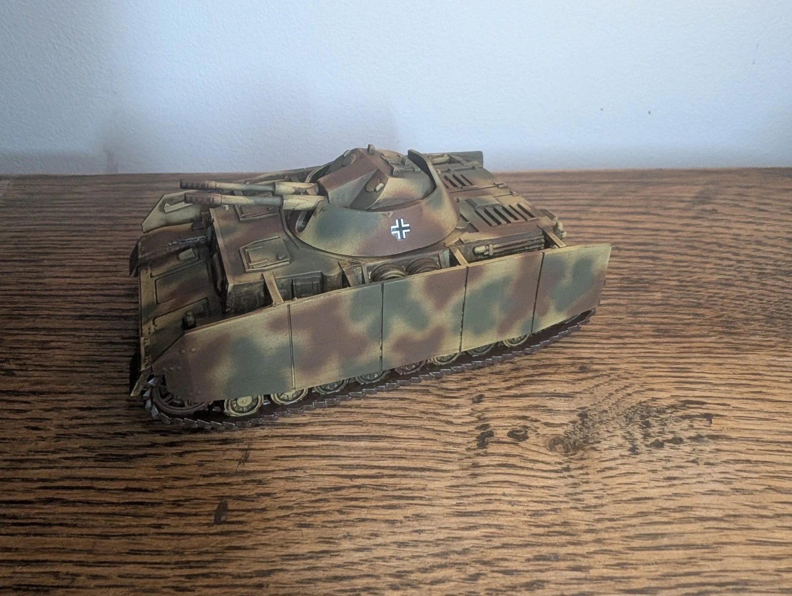 Bolt Action German Kugelblitz Flak Tank 1/56 28mm Painted commision