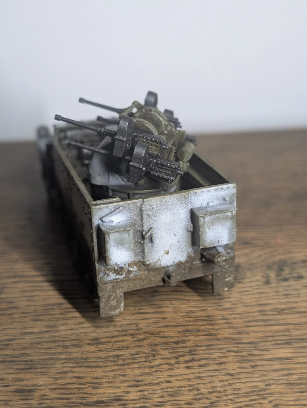 Bolt Action Soviet M16 M17 Lend Lease Halftrack 1/56 28mm Painted Commision