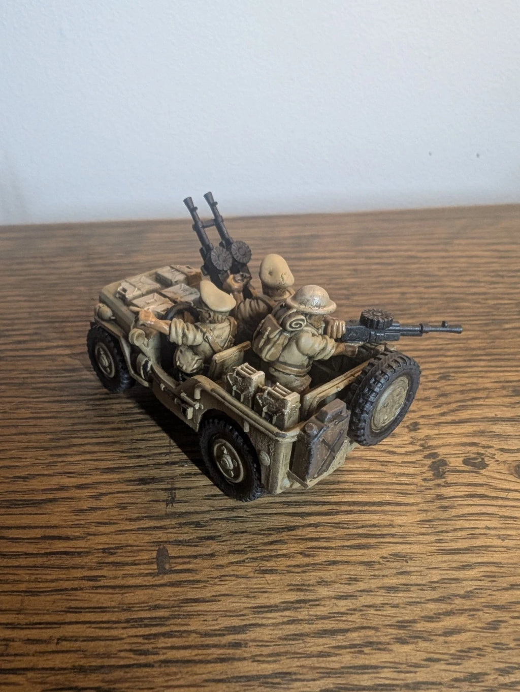 Bolt Action British Africa LRDG Jeep 1/56 28mm Painted Commission