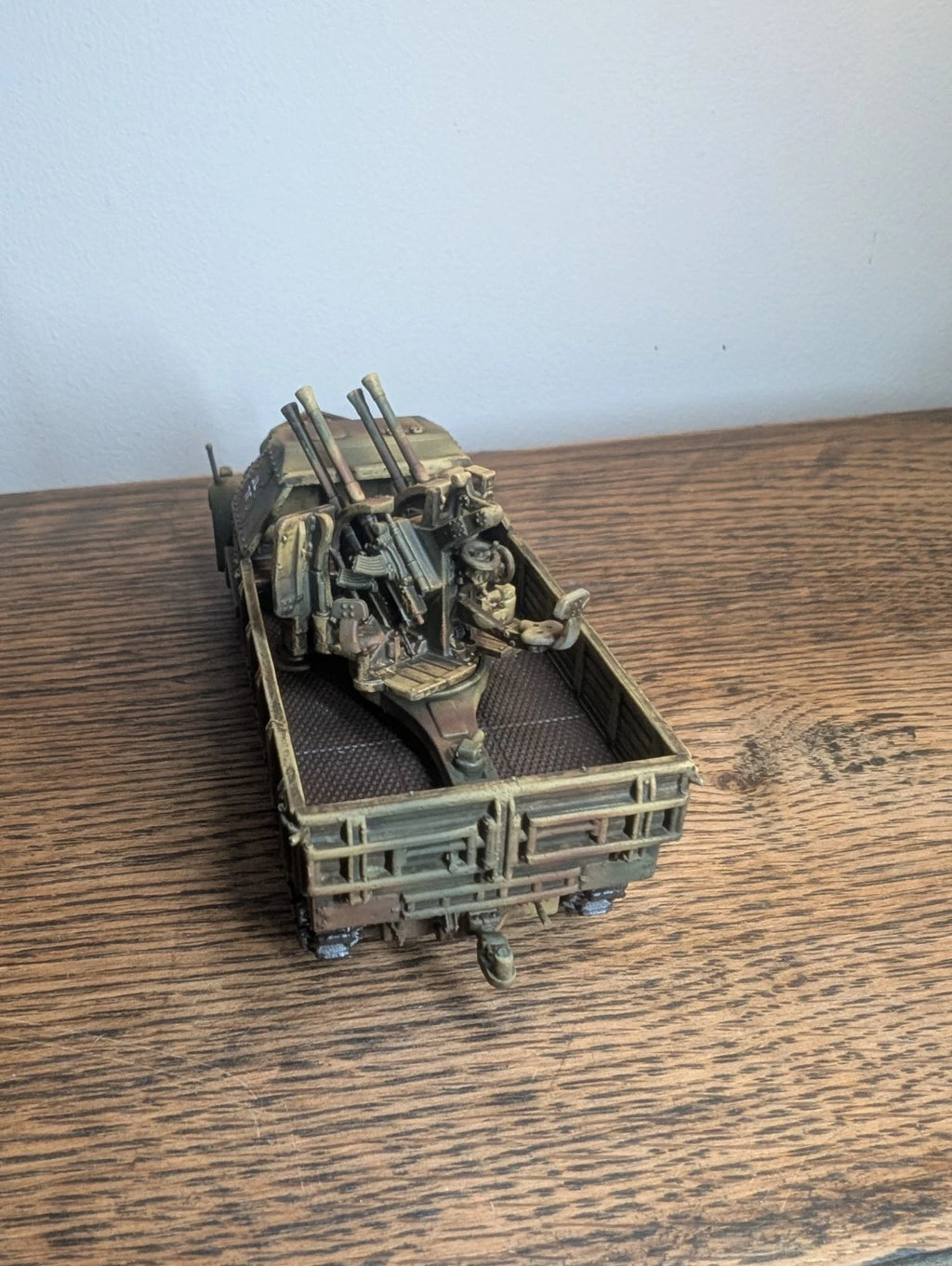 Bolt Action German SD. Kfz 71 Flakvierling Halftrack 156 28mm Commission