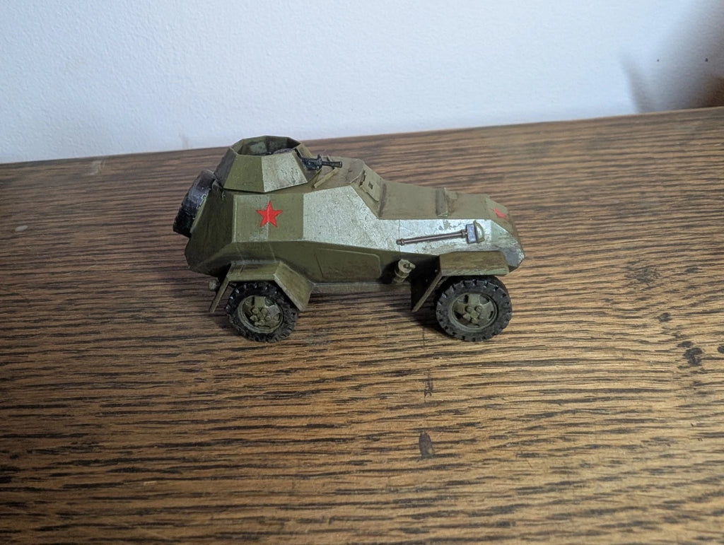 Bolt Action Soviet BA-64 Armoured Car 1/56 28mm Painted Commission