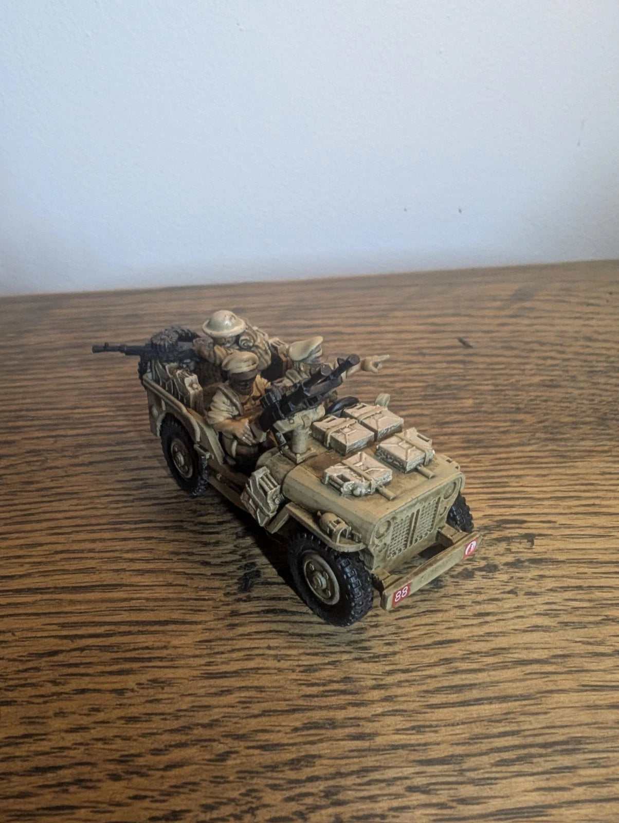 Bolt Action British Africa LRDG Jeep 1/56 28mm Painted Commission
