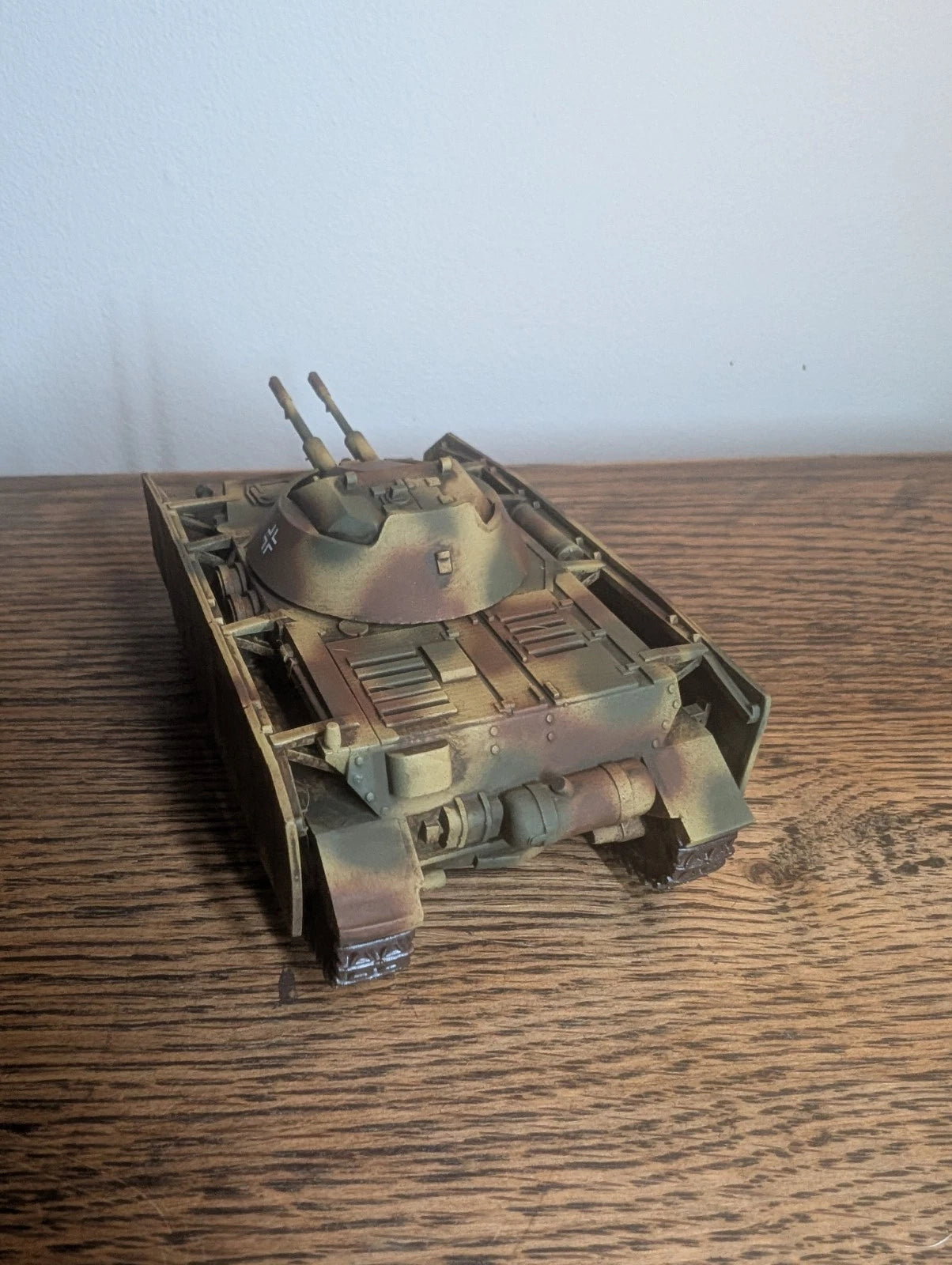 Bolt Action German Kugelblitz Flak Tank 1/56 28mm Painted commision