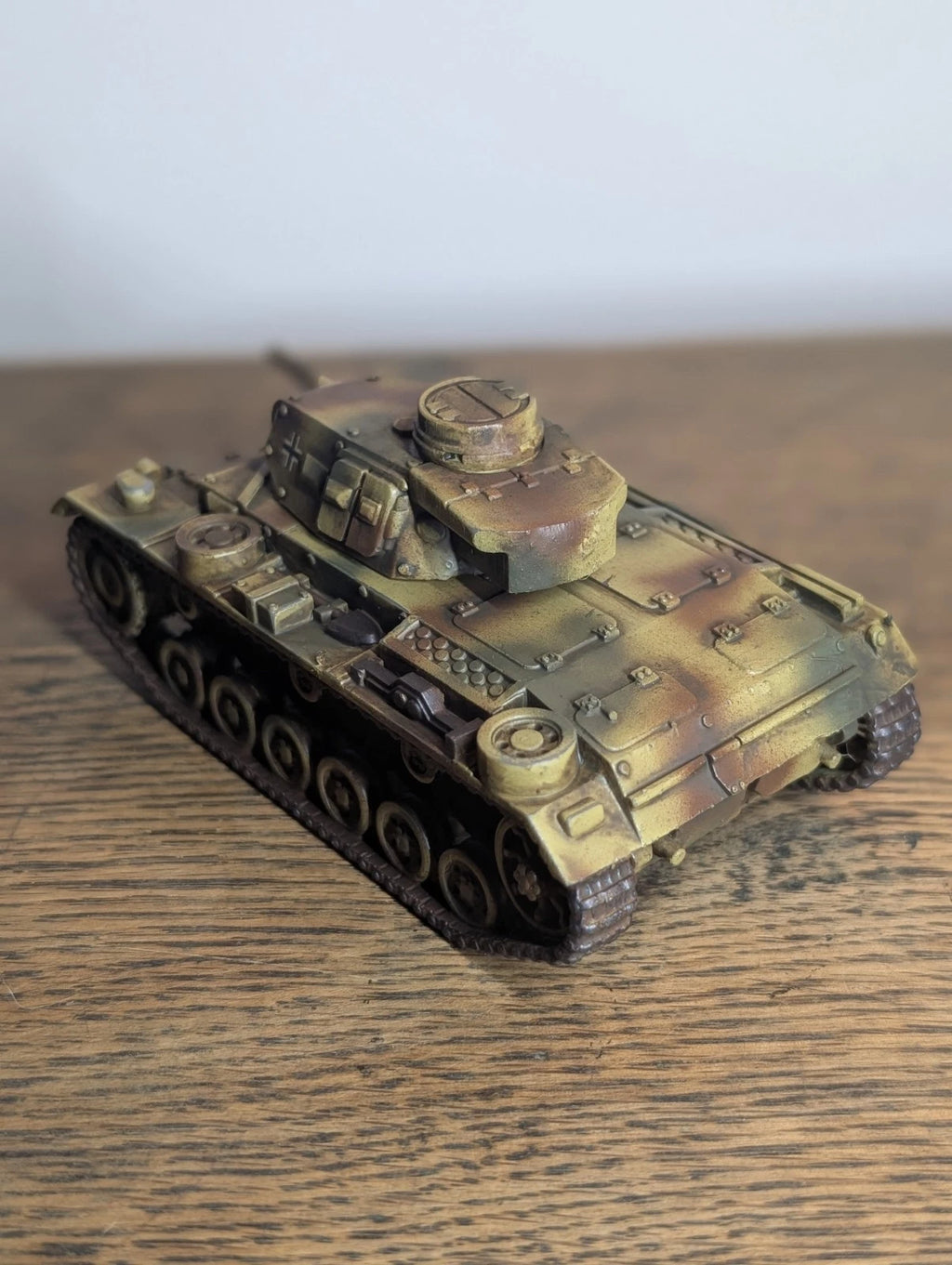 Bolt Action Panzer 3 Ausf G Extra MG 156 28mm Painted Commission