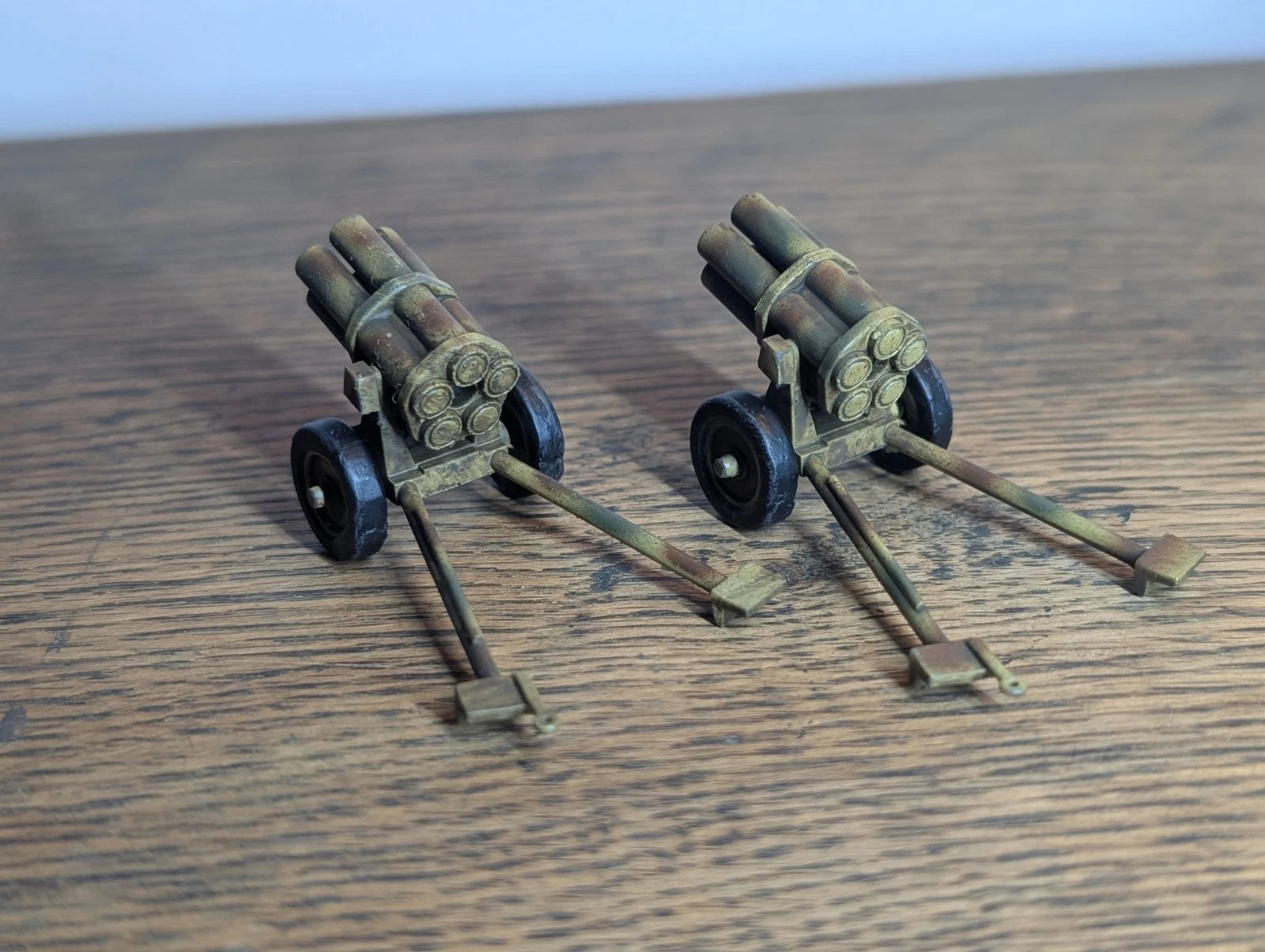 Bolt Action German 2x 15cm Nebelwerfer 41 1/56 28mm Painted Commission