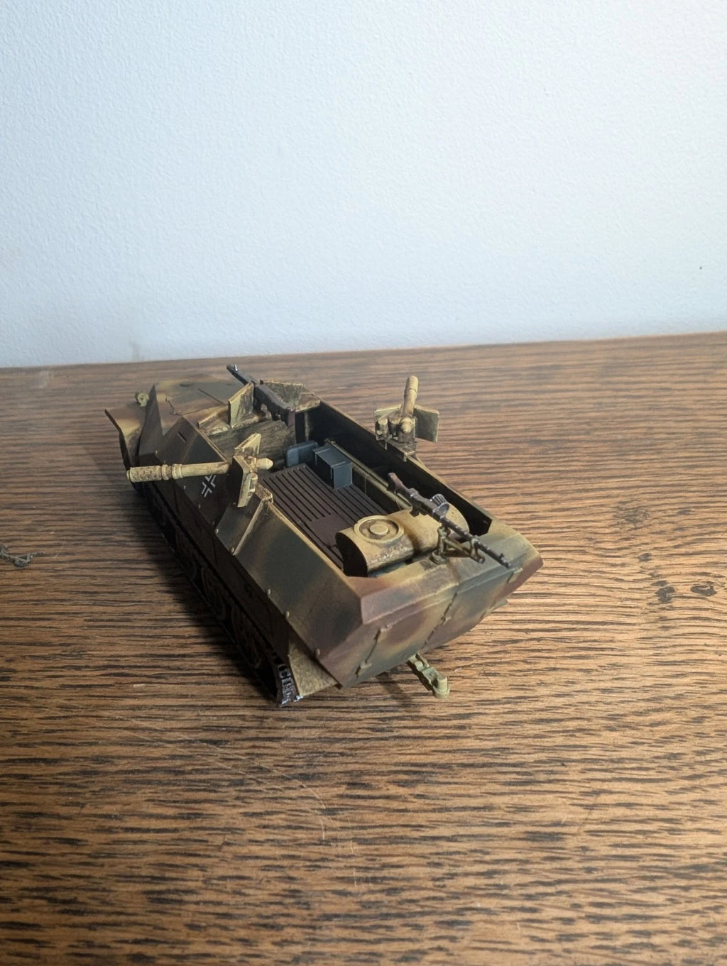 Bolt Action German Sdkfz 251/16 Ausf D Flammpanzerwager Halftrack Commission