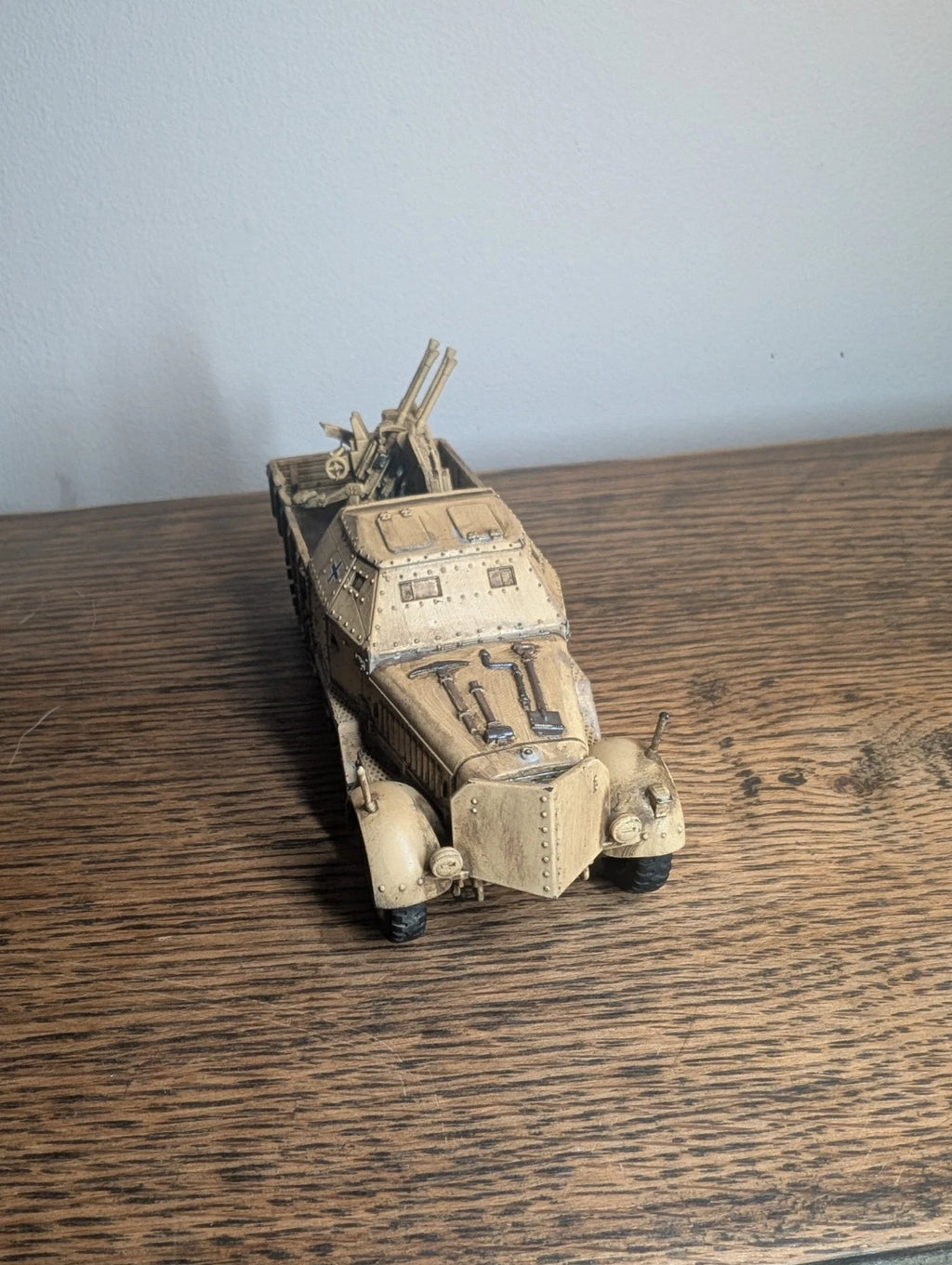 Bolt Action German Afrika Korps Sdkfz 71 Flakvierling 156 28mm Commission