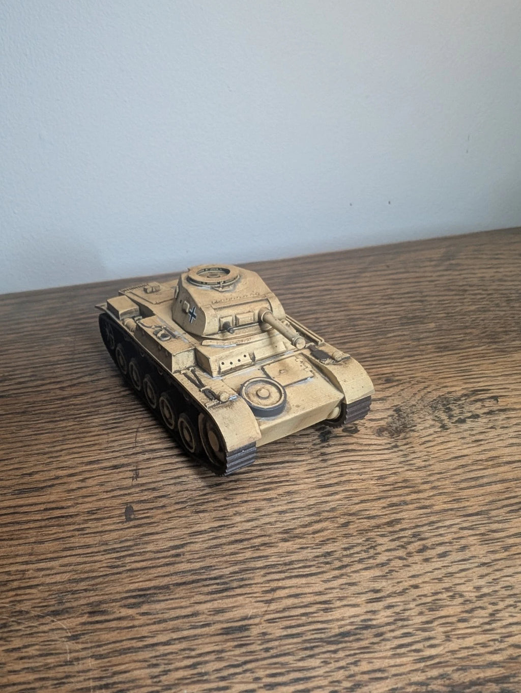 Bolt Action German Afrika Korps Panzer 2 Ausf C 28mm 1/56 Painted Commission