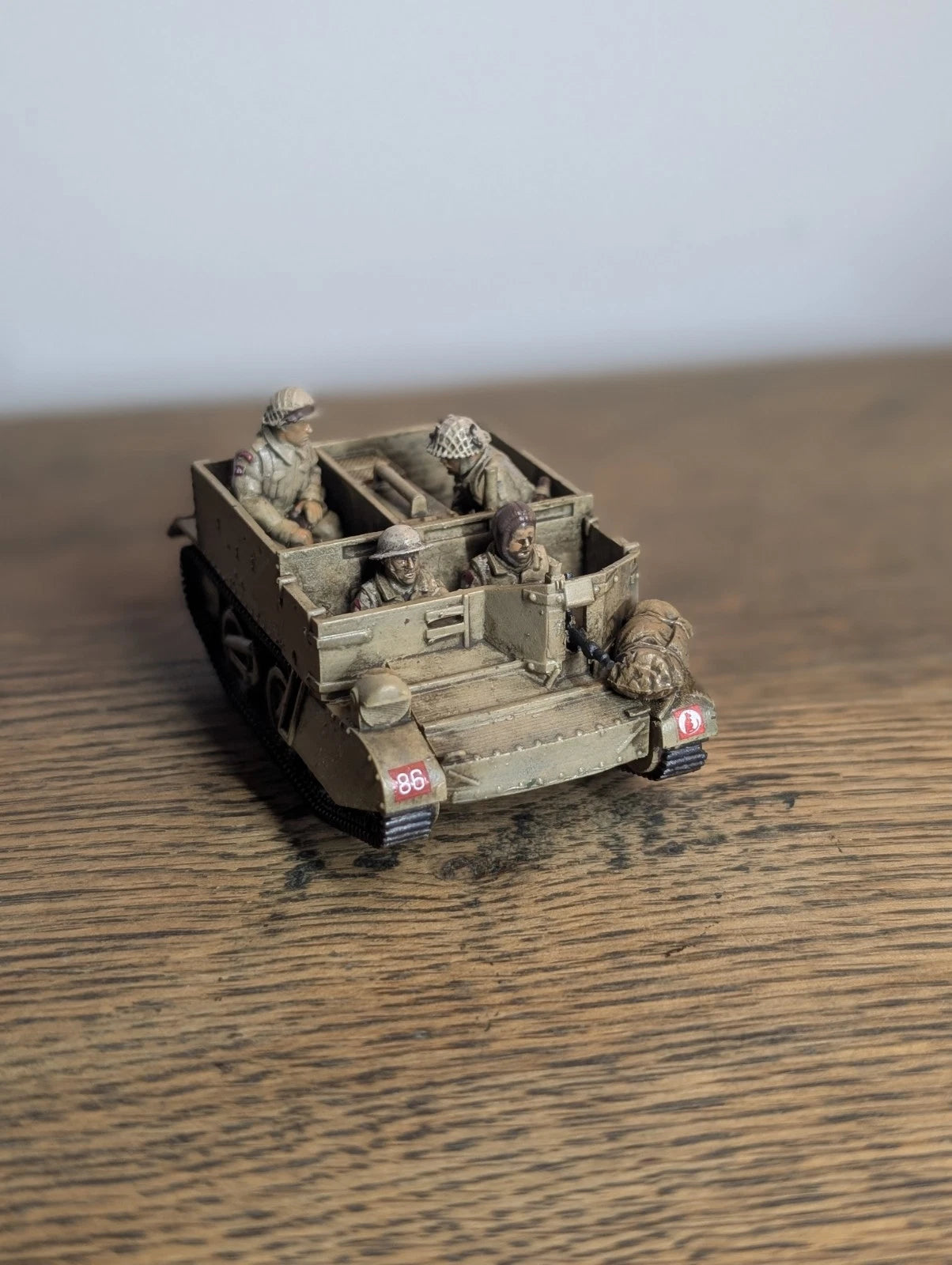Bolt Action British Desert Rats Universal Carrier 1/56 28mm Painted Commission