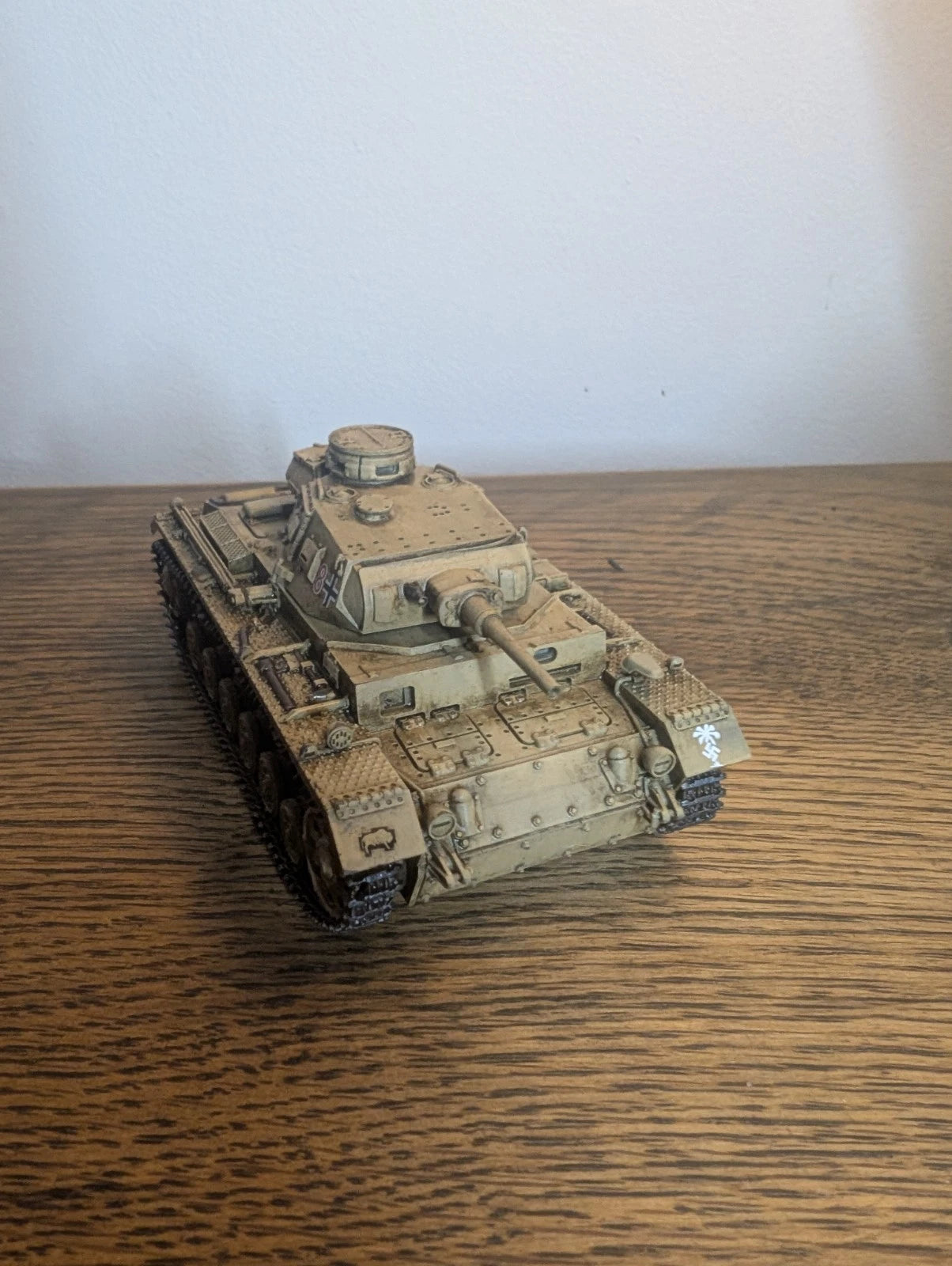 Bolt Action Afrika Korps DaK Panzer 3 Ausf F 1/56 28mm Painted Commission