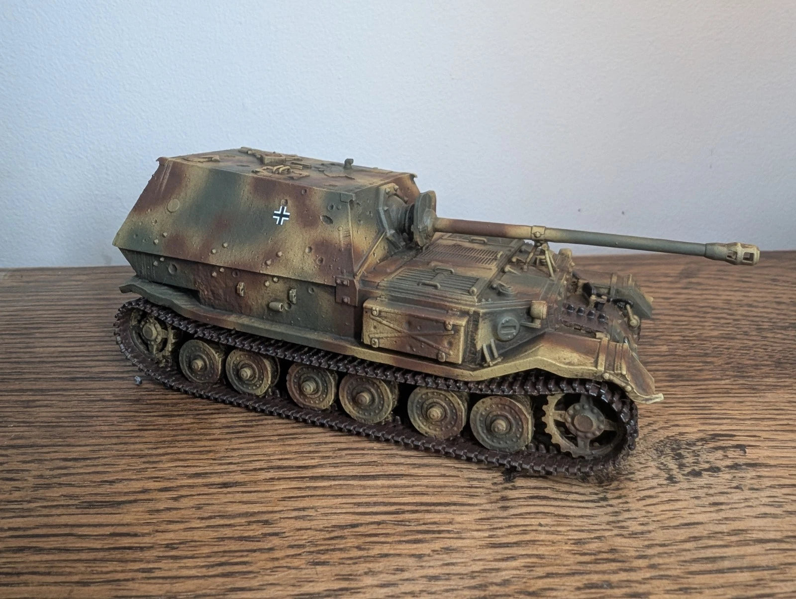 Bolt action German Ferdinand Tank Destroyer 1/56 28mm Painted