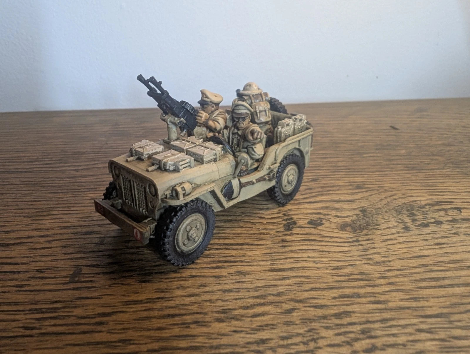 Bolt Action British Africa LRDG Jeep 1/56 28mm Painted Commission