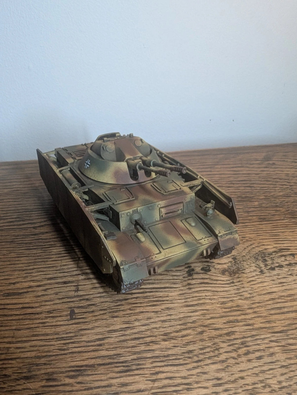 Bolt Action German Kugelblitz Flak Tank 1/56 28mm Painted commision
