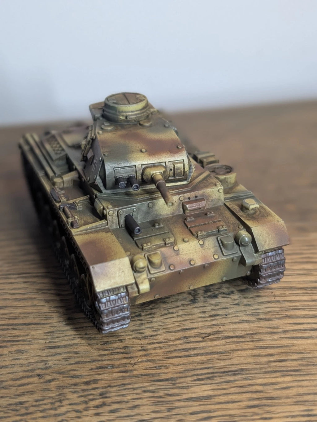 Bolt Action Panzer 3 Ausf G Extra MG 156 28mm Painted Commission