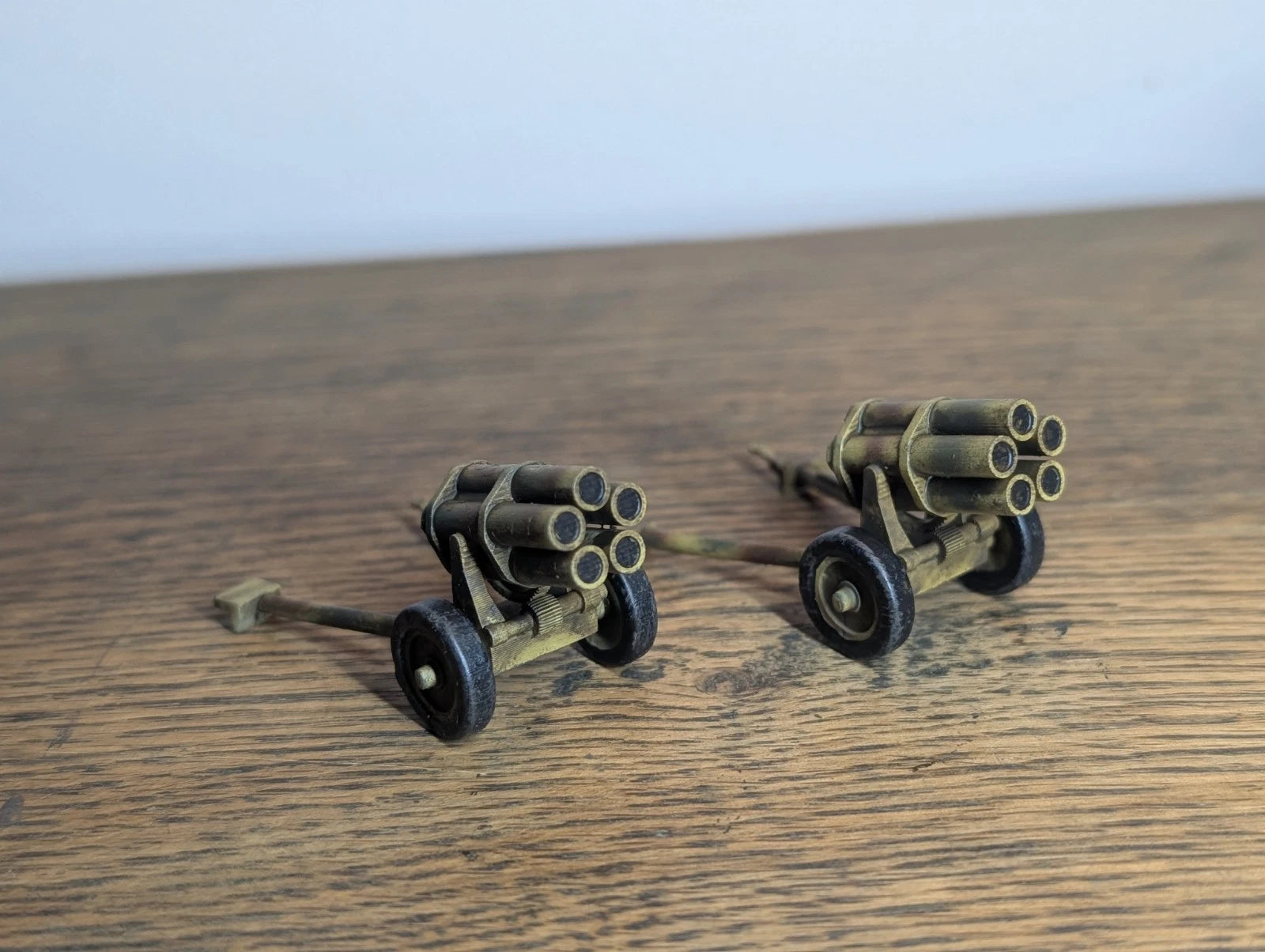 Bolt Action German 2x 15cm Nebelwerfer 41 1/56 28mm Painted Commission