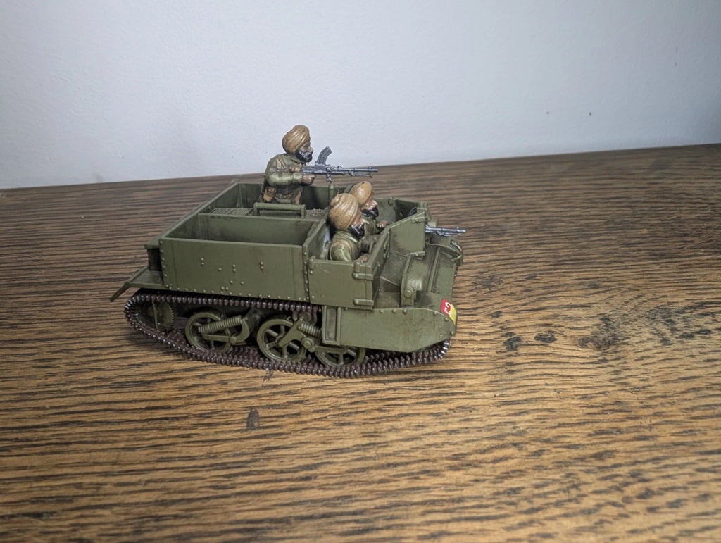 Bolt Action British Indian Burma Universal Carrier 1/56 28mm Painted Commission